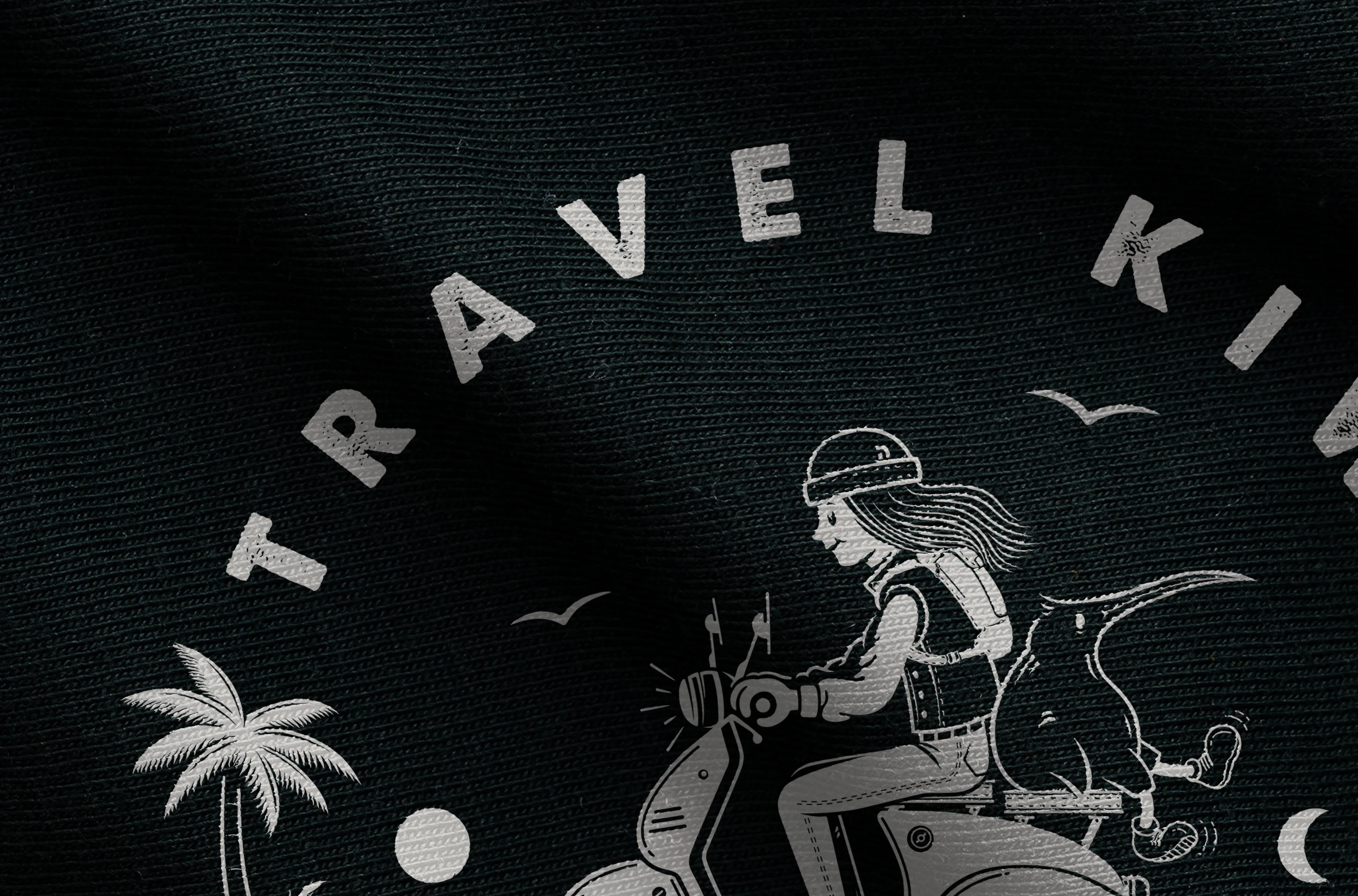 Travel Kiwi, Content Creator, merch and visual identity design by NZ design agency Sinclair Creative