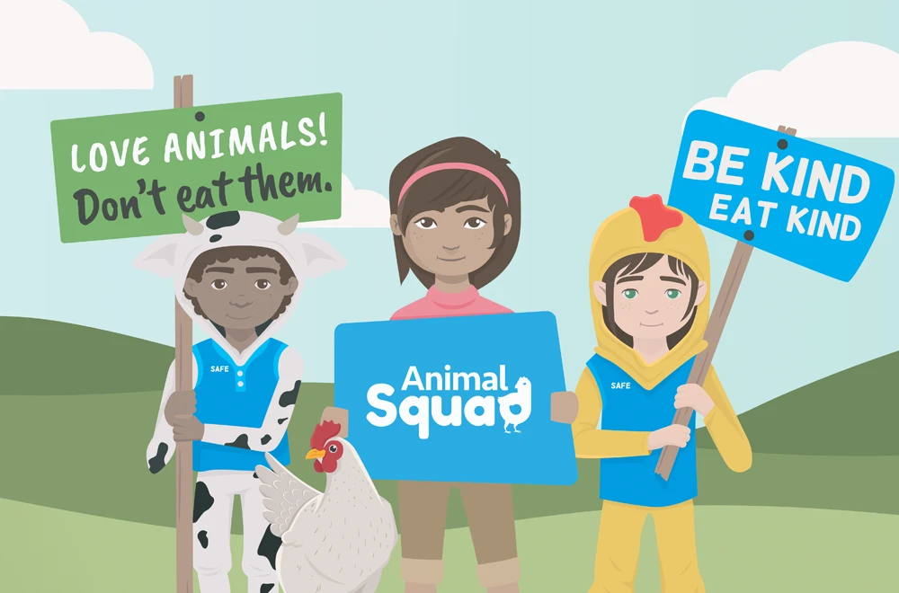 Safe Animal Squad Illustration & Flier Graphic Design by Sinclair Creative