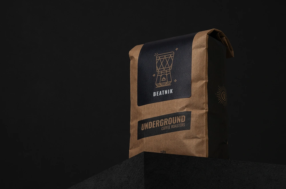 Coffee packaging & graphic design by Sinclair Creative Agency