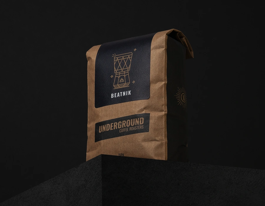 Coffee packaging & graphic design by Sinclair Creative Agency