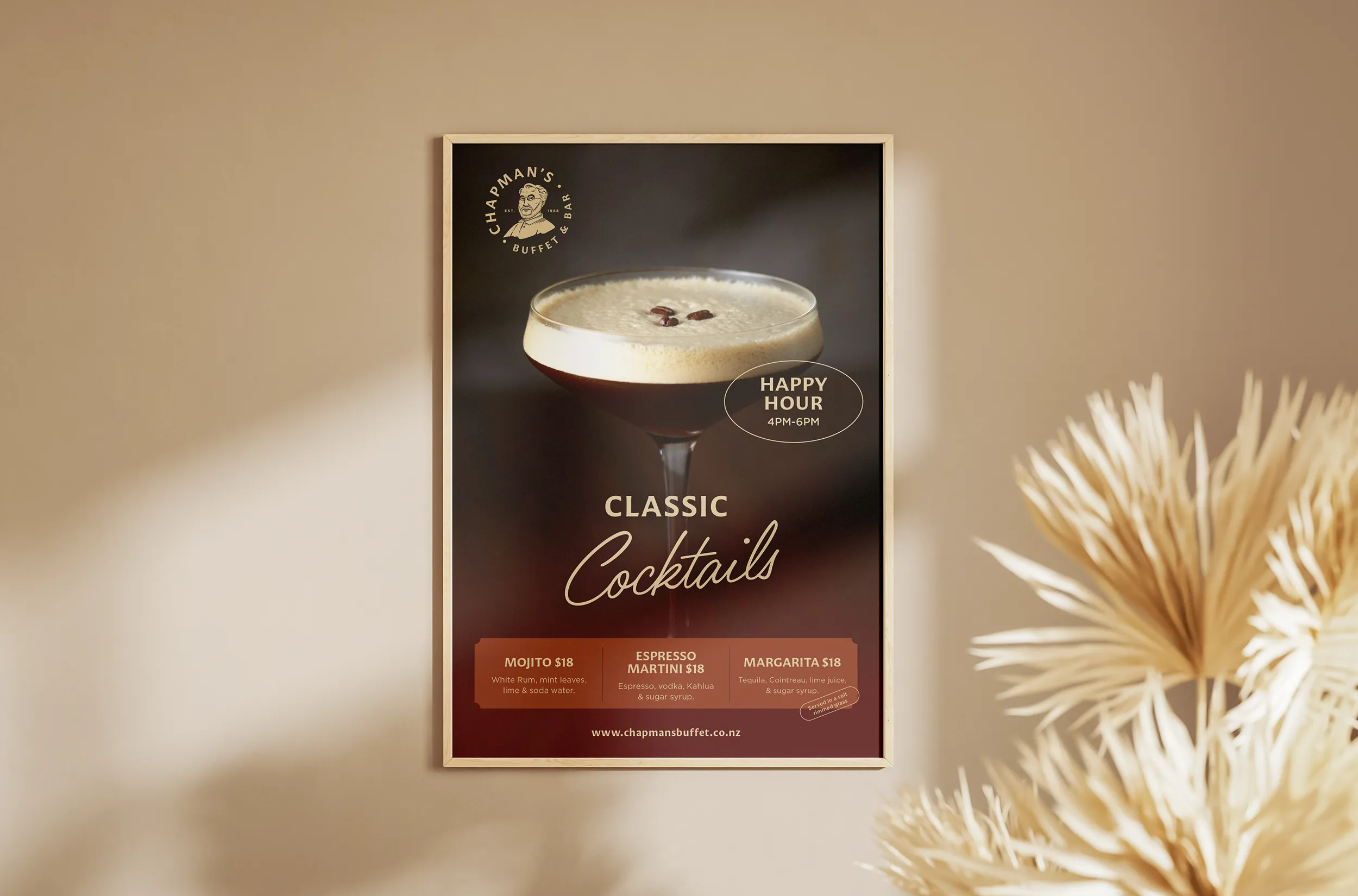 Chapman's branded poster advertising offer — Sinclair Creative Agency