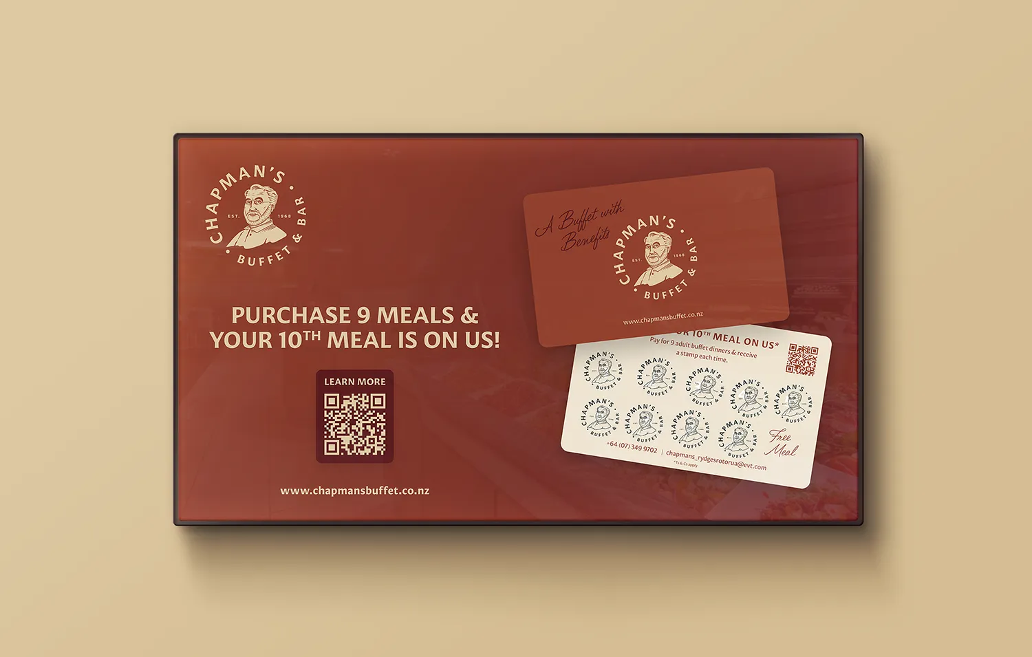 TV Screen design for Chapman's — Sinclair Creative Agency