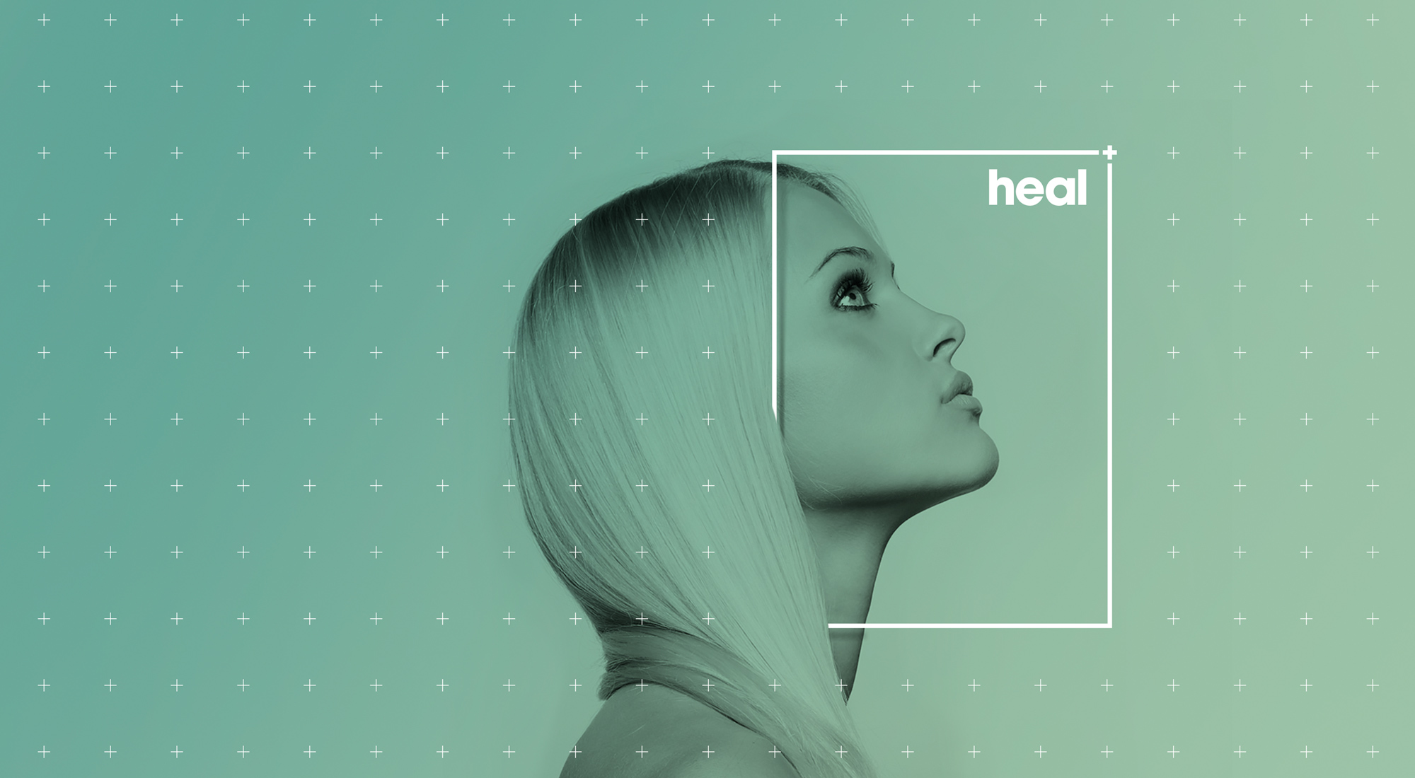 Heal logo identity design by Sinclair Creative Agency