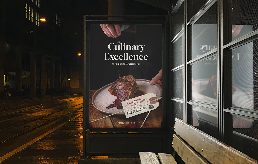 Rear & Refined Poster Graphic Design by Sinclair Creative Agency