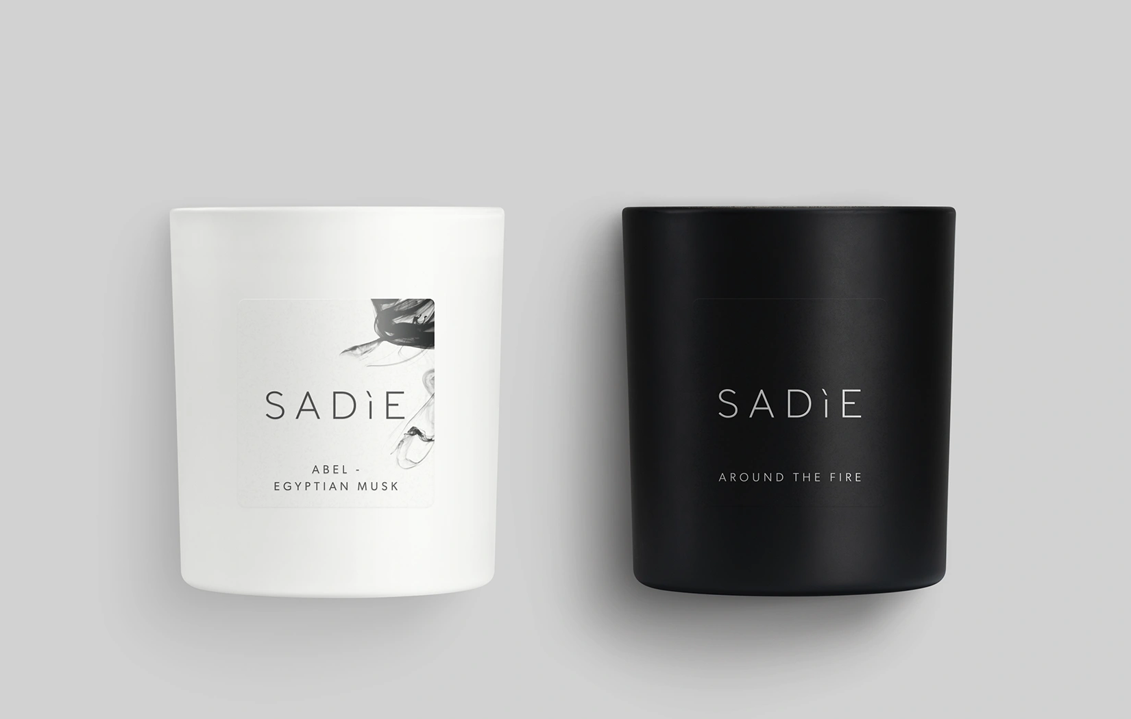 Product photography of Sadie Candles Candle by Sinclair Creative Agency