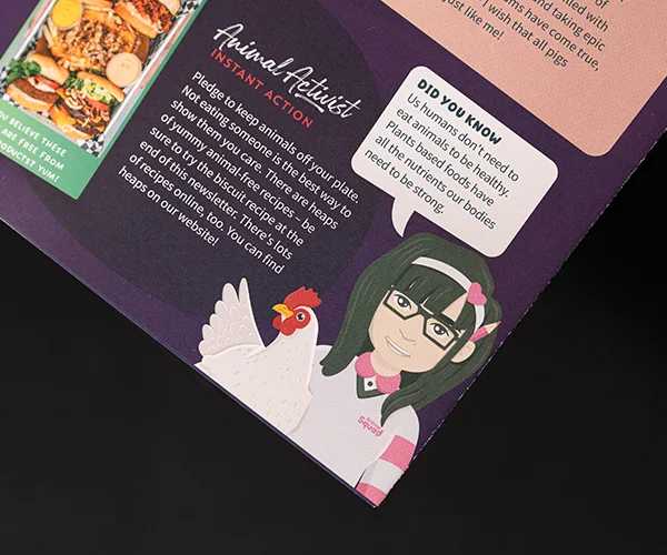 Children's illustrations for Animal Bites Newletter by Sinclair Creative Agency