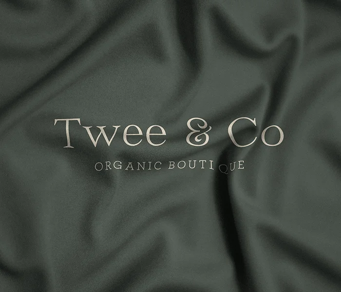 Twee & co visual identity design by Sinclair Creative Agency