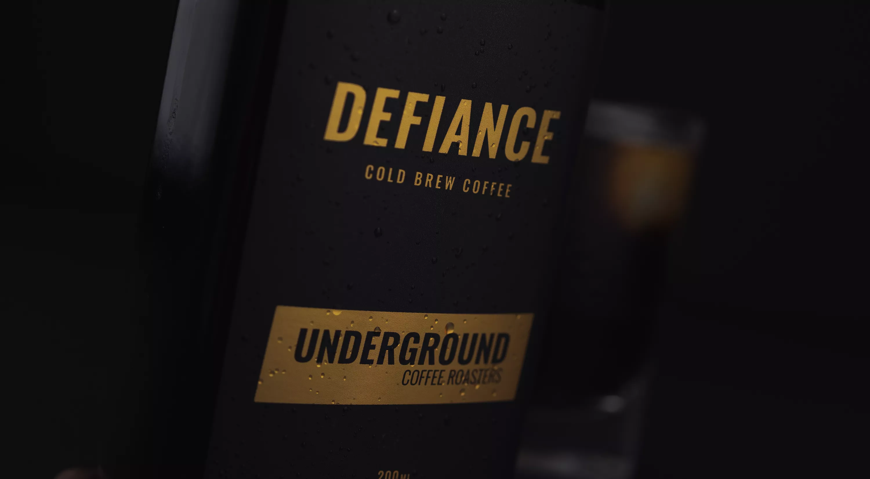 Underground Coffee Roasters Cold Brew Coffee Packaging Design