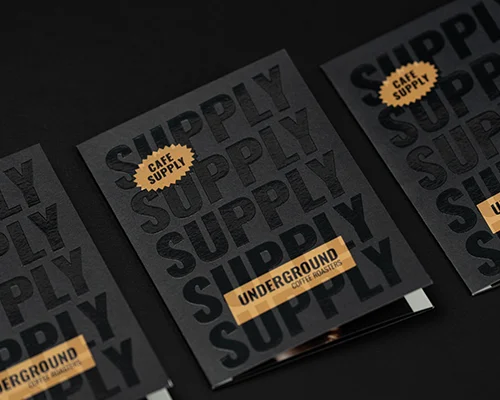 Underground Coffee Roasters Coffee Supply Flier